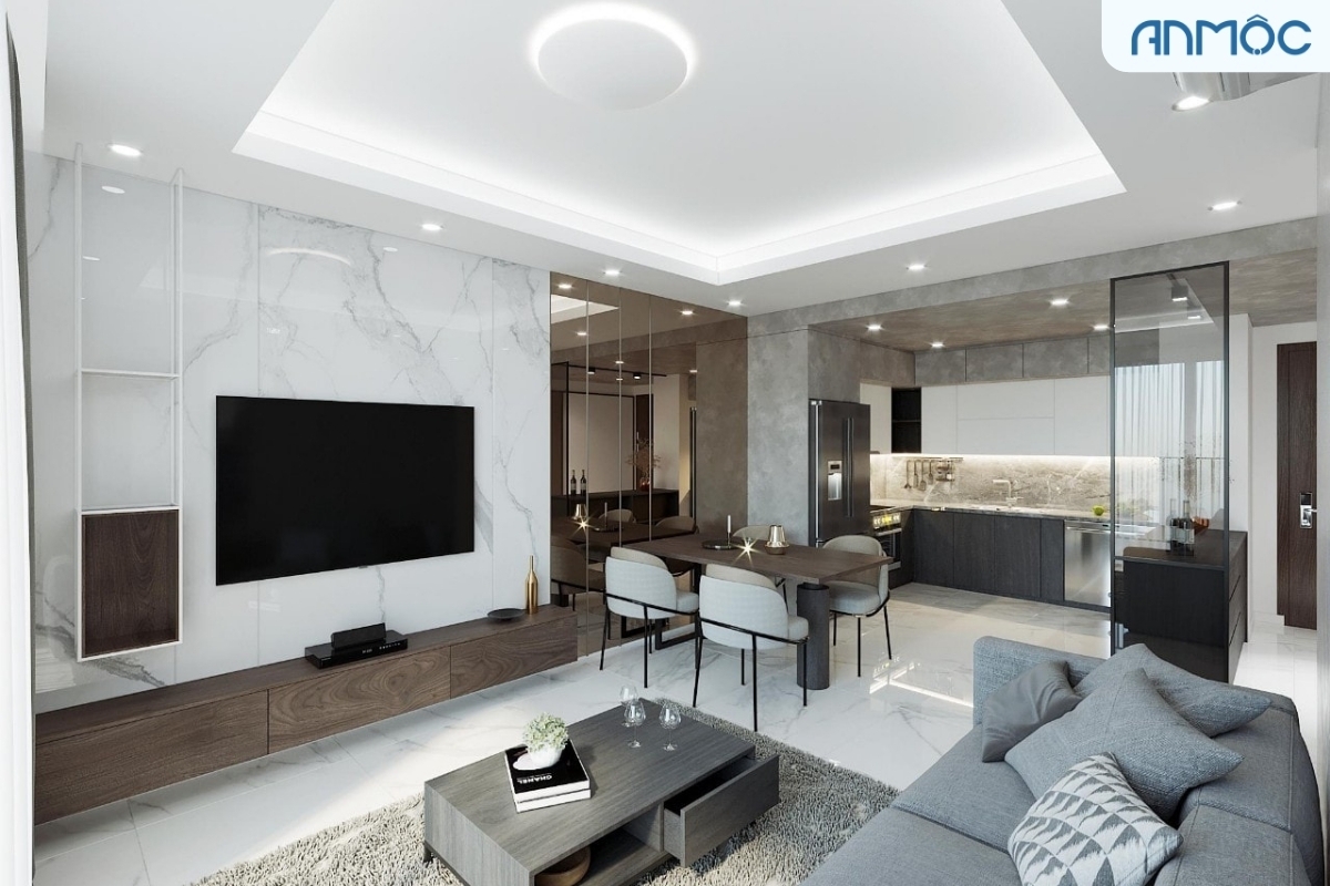 55+ Mẫu Thiết Kế Nội Thất Chung Cư "Đỉnh Nhất" 2026 2980 Chung cu 10 vinhomes Grand Park 45m22