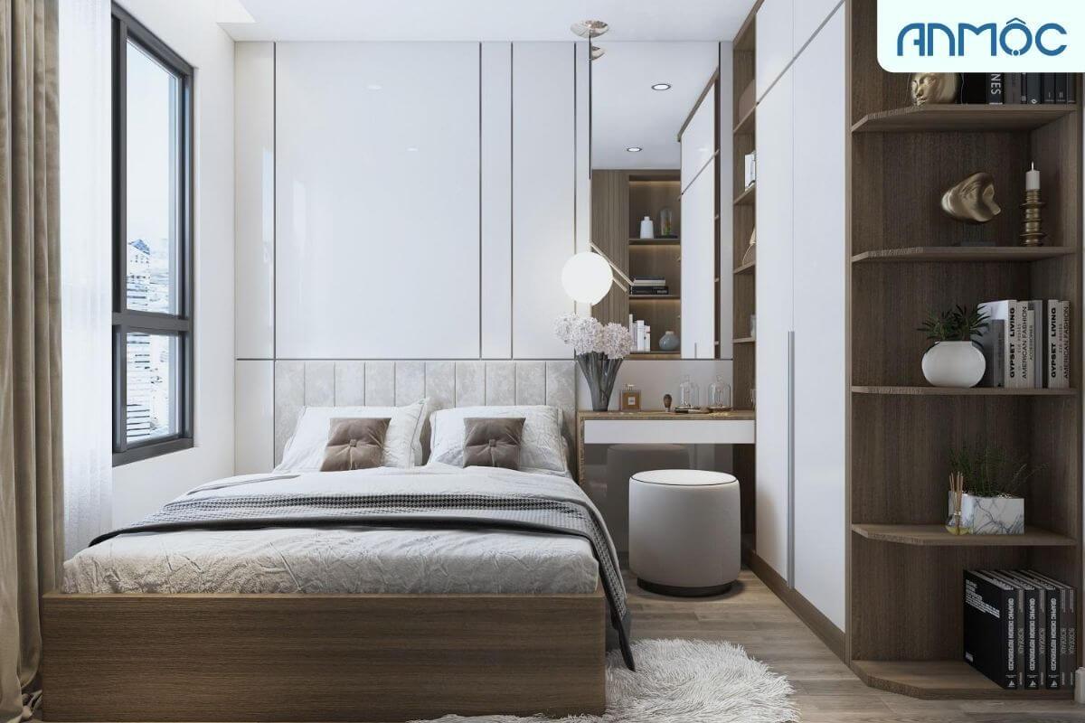 55+ Mẫu Thiết Kế Nội Thất Chung Cư "Đỉnh Nhất" 2026 3597 thiet ke noi that chung cu 90m2 phong cach hien dai noi that an moc 11