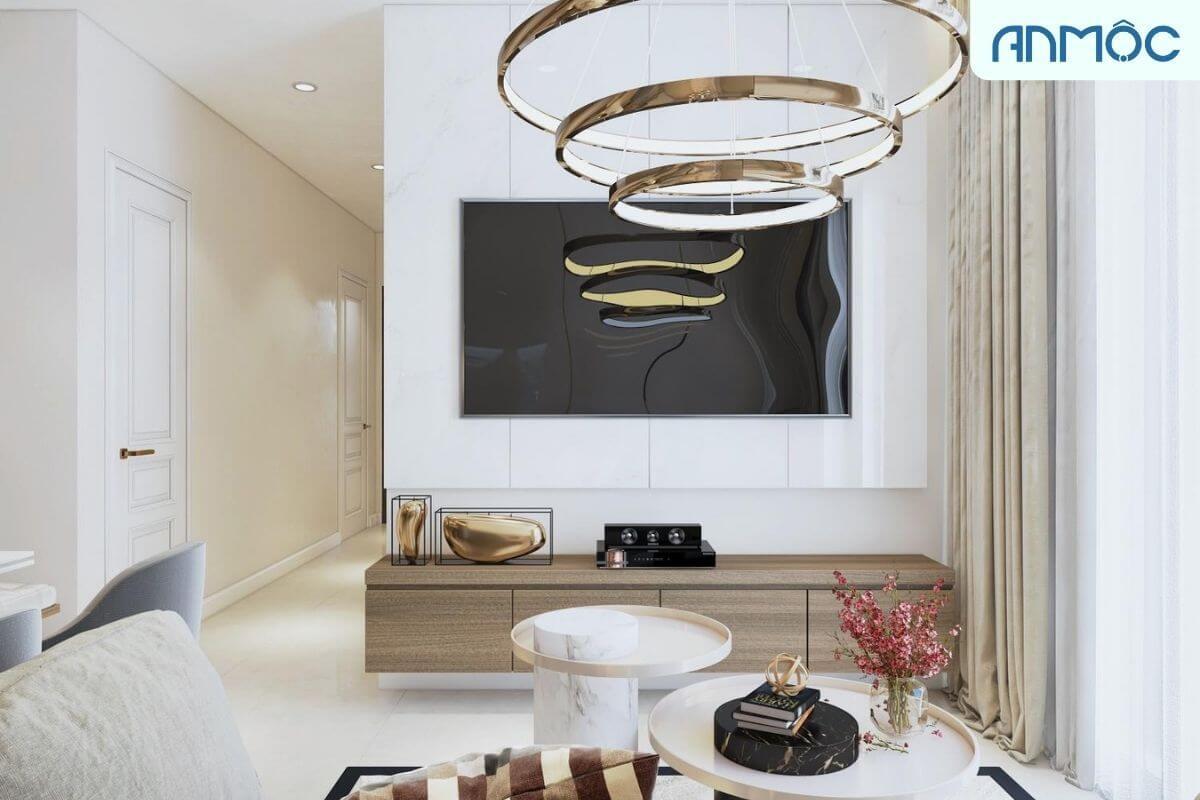 55+ Mẫu Thiết Kế Nội Thất Chung Cư "Đỉnh Nhất" 2026 3588 thiet ke noi that chung cu 90m2 phong cach hien dai noi that an moc 7