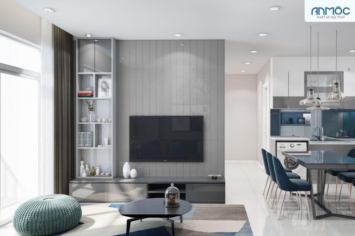 33+ Mẫu Thiết Kế Nội Thất Phòng Khách Đẹp Hiện Đại Nhất 762 thiet ke noi that phong khach chung cu noi that an moc 14