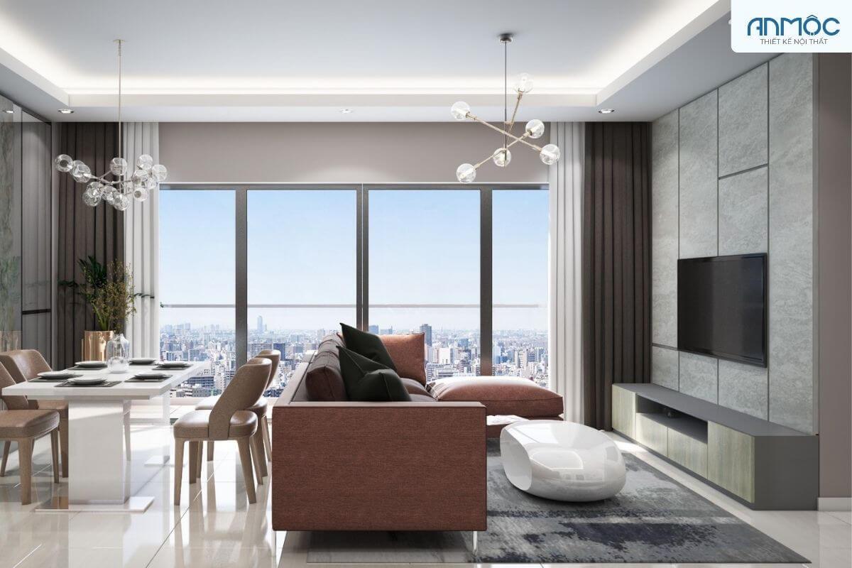 33+ Mẫu Thiết Kế Nội Thất Phòng Khách Đẹp Hiện Đại Nhất 578 thiet ke noi that phong khach chung cu noi that an moc 16