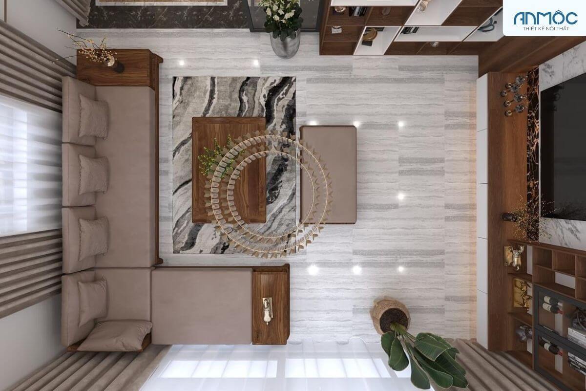 33+ Mẫu Thiết Kế Nội Thất Phòng Khách Đẹp Hiện Đại Nhất 749 thiet ke noi that phong khach chung cu noi that an moc 29