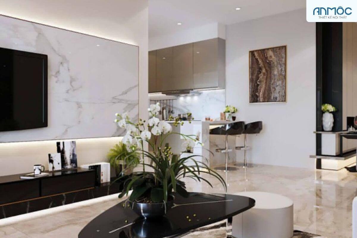 33+ Mẫu Thiết Kế Nội Thất Phòng Khách Đẹp Hiện Đại Nhất 601 thiet ke noi that phong khach chung cu noi that an moc 36