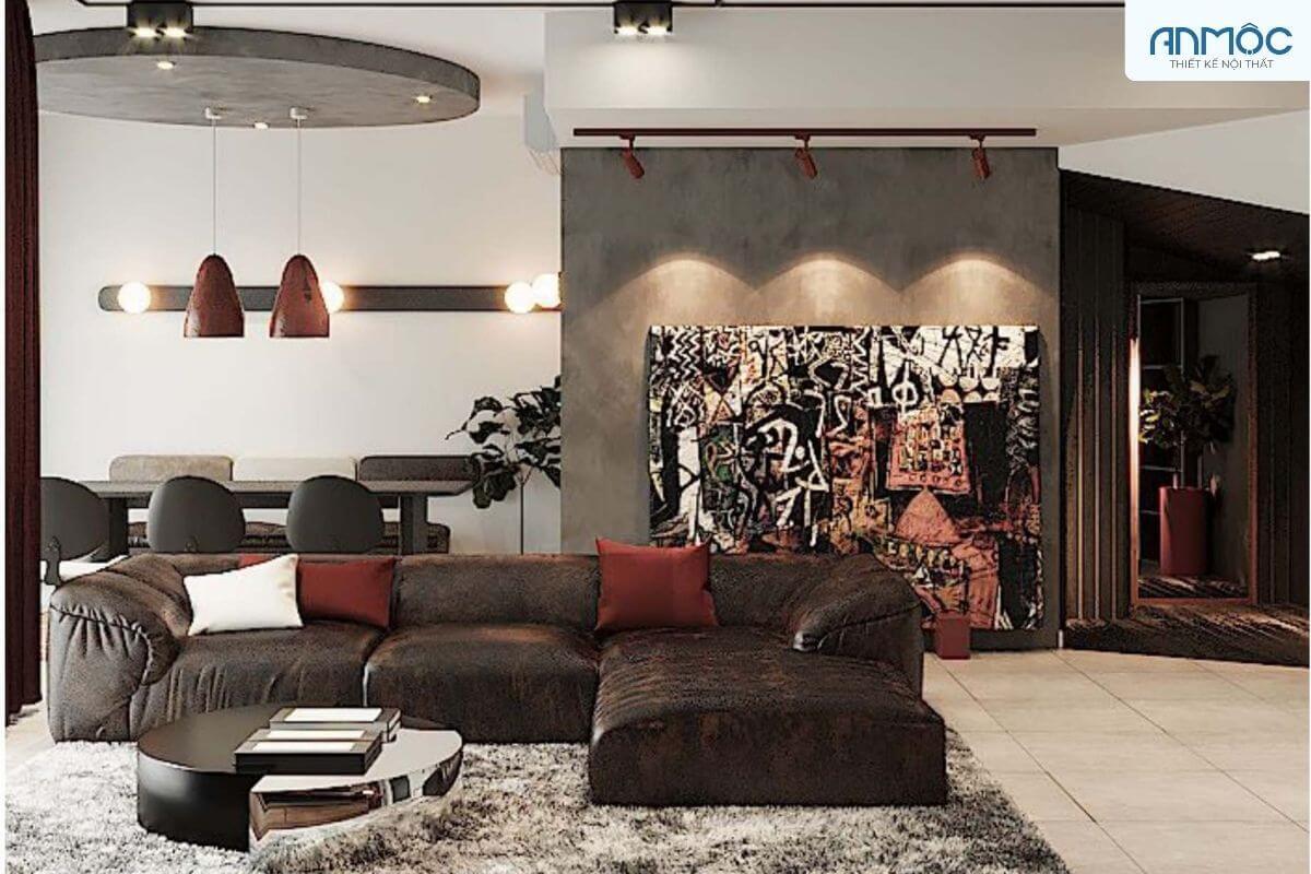 33+ Mẫu Thiết Kế Nội Thất Phòng Khách Đẹp Hiện Đại Nhất 587 thiet ke noi that phong khach chung cu noi that an moc 43