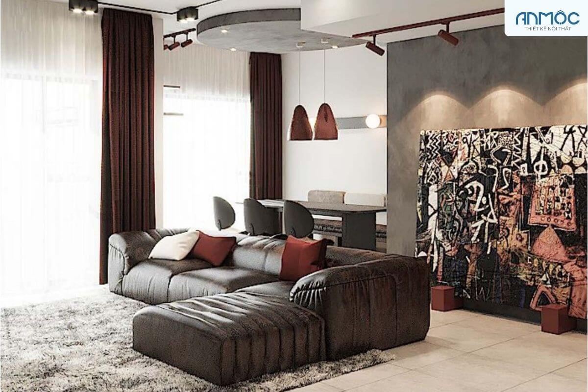 33+ Mẫu Thiết Kế Nội Thất Phòng Khách Đẹp Hiện Đại Nhất 588 thiet ke noi that phong khach chung cu noi that an moc 44
