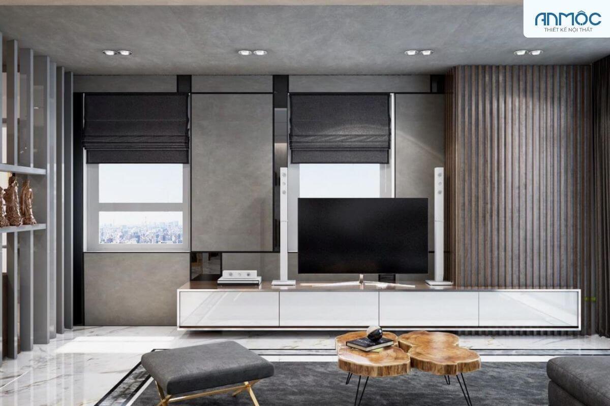 33+ Mẫu Thiết Kế Nội Thất Phòng Khách Đẹp Hiện Đại Nhất 609 thiet ke noi that phong khach chung cu noi that an moc 51