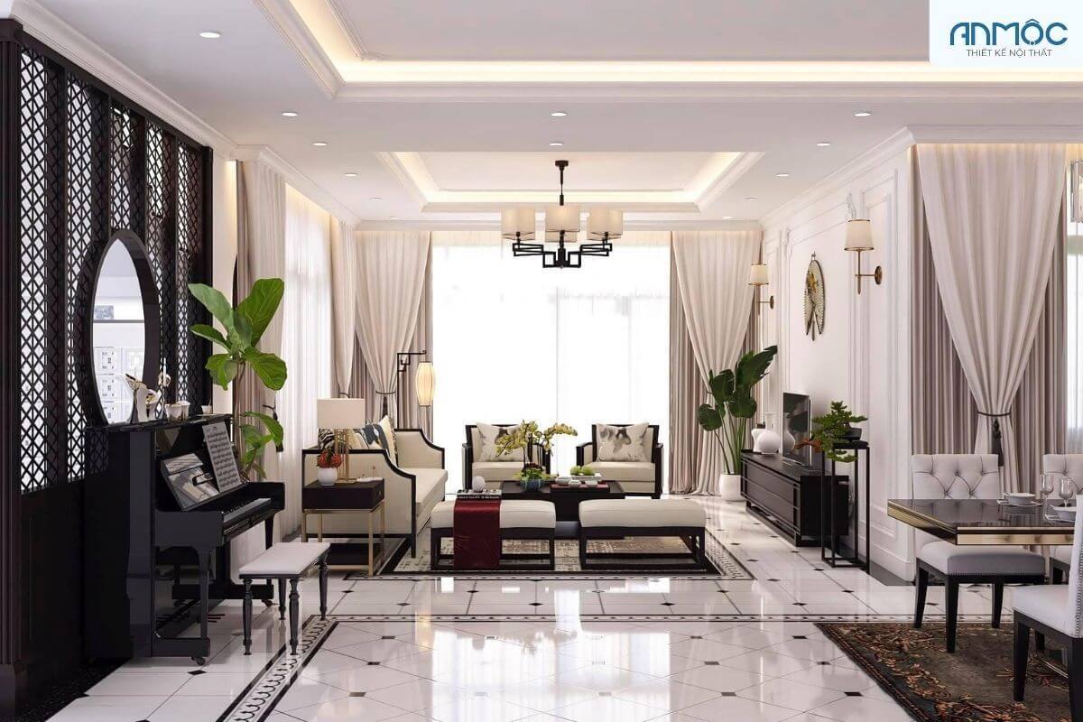 33+ Mẫu Thiết Kế Nội Thất Phòng Khách Đẹp Hiện Đại Nhất 653 thiet ke noi that phong khach chung cu noi that an moc 54