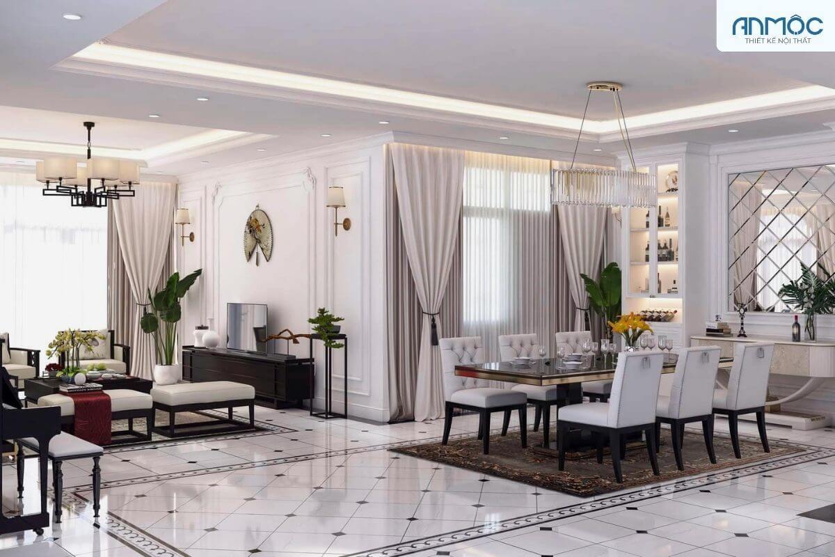 33+ Mẫu Thiết Kế Nội Thất Phòng Khách Đẹp Hiện Đại Nhất 654 thiet ke noi that phong khach chung cu noi that an moc 55
