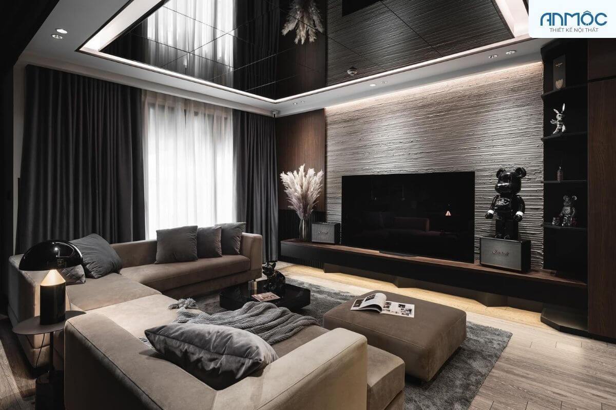 33+ Mẫu Thiết Kế Nội Thất Phòng Khách Đẹp Hiện Đại Nhất 663 thiet ke noi that phong khach chung cu noi that an moc 80