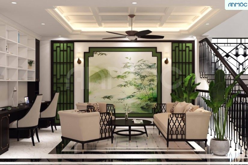 33+ Mẫu Thiết Kế Nội Thất Phòng Khách Đẹp Hiện Đại Nhất 640 noi that phong khach phong cach co dien 2