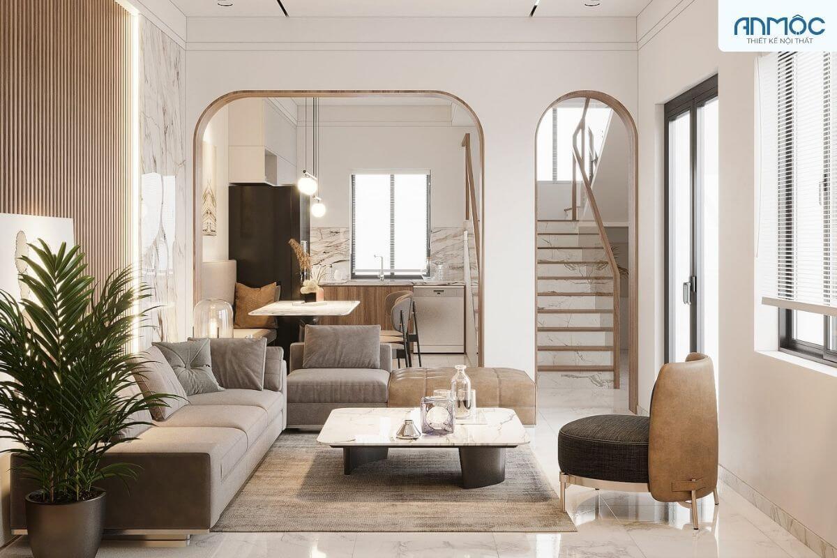 33+ Mẫu Thiết Kế Nội Thất Phòng Khách Đẹp Hiện Đại Nhất 623 thiet ke noi that phong khach hien dai noi that an moc 2