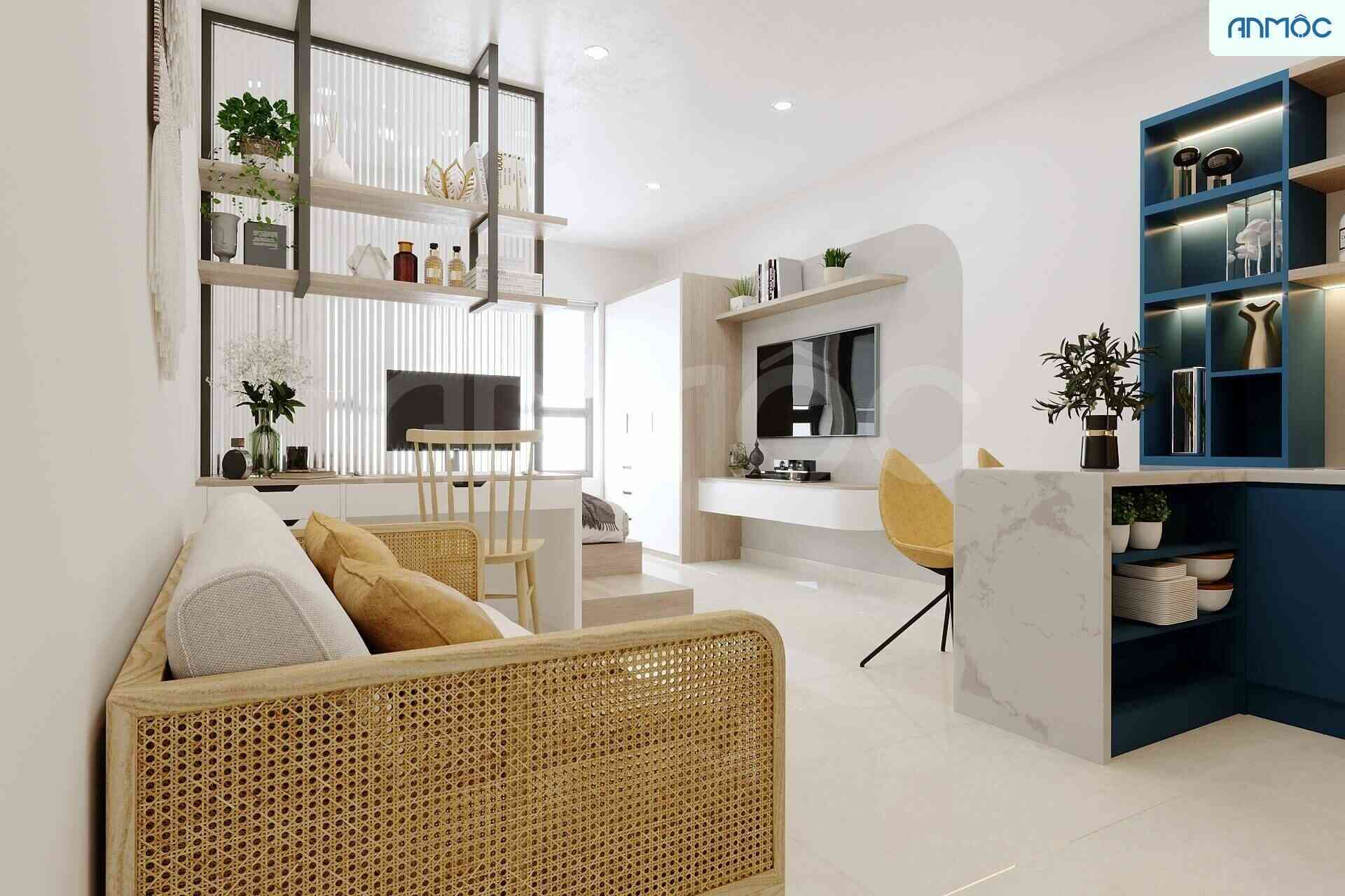 55+ Mẫu Thiết Kế Nội Thất Chung Cư "Đỉnh Nhất" 2026 2946 noi that chung cu studio 29m2 2