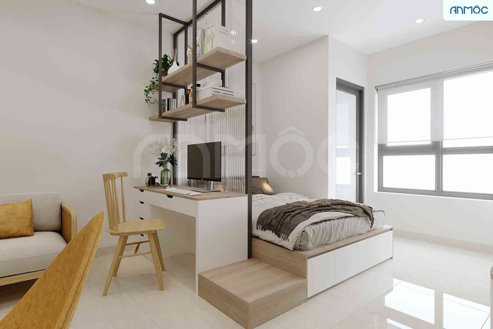 55+ Mẫu Thiết Kế Nội Thất Chung Cư "Đỉnh Nhất" 2026 2952 noi that chung cu studio 29m2 6