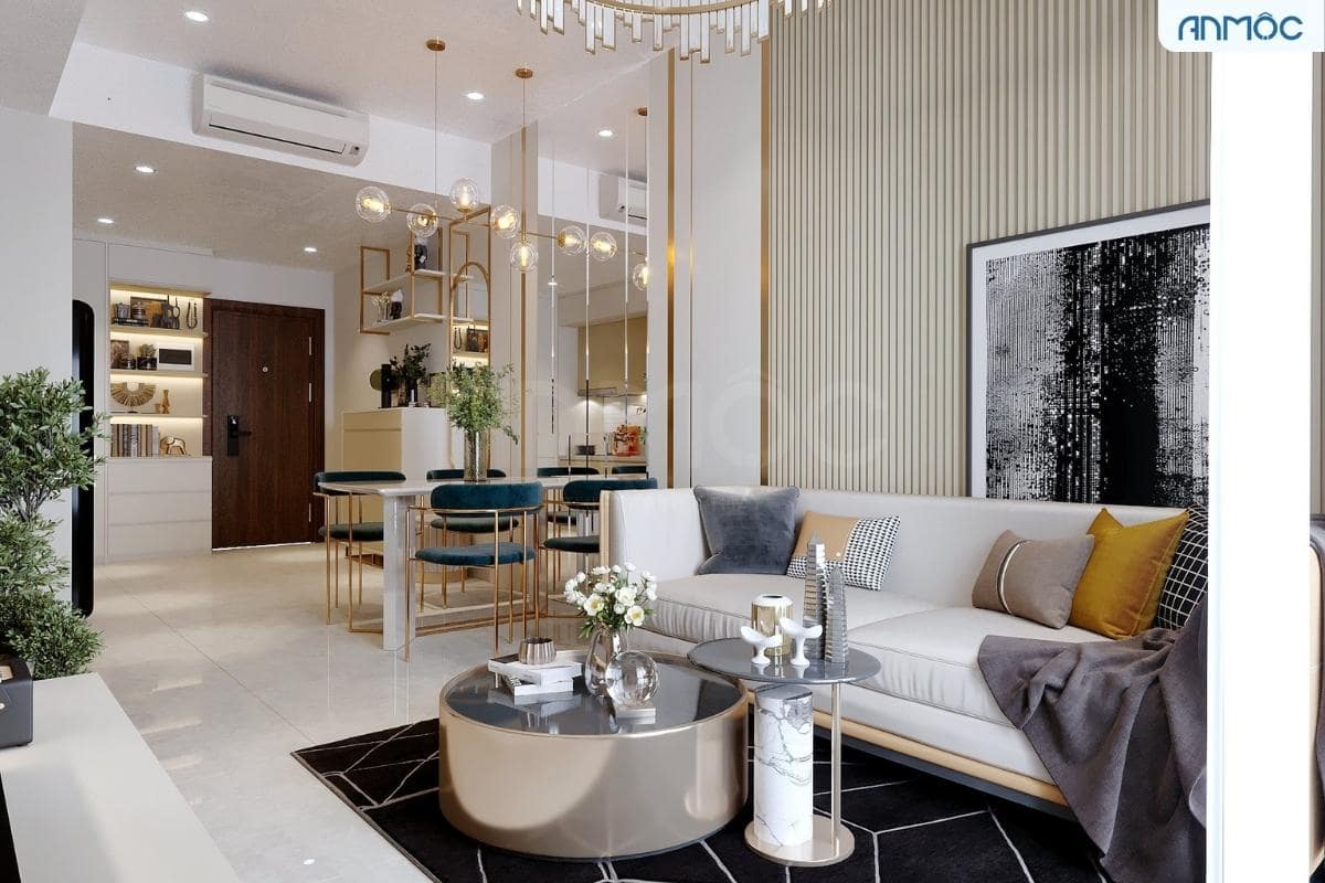 55+ Mẫu Thiết Kế Nội Thất Chung Cư "Đỉnh Nhất" 2026 3006 Bộ sofa phù hợp không chỉ giúp ngôi nhà gọn gàng mà còn liên quan đến yếu tố phong thủy