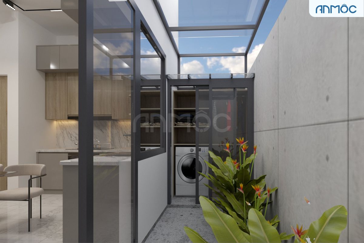 21+ Mẫu Thiết Kế Nội Thất Nhà Phố Đẹp Không Thể Bỏ Qua 2026 2538 thiet ke noi that nha 1 tret 3 lau noi that an moc 10