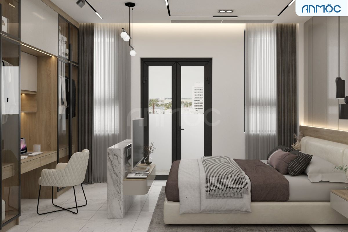 21+ Mẫu Thiết Kế Nội Thất Nhà Phố Đẹp Không Thể Bỏ Qua 2026 2540 thiet ke noi that nha 1 tret 3 lau noi that an moc 12