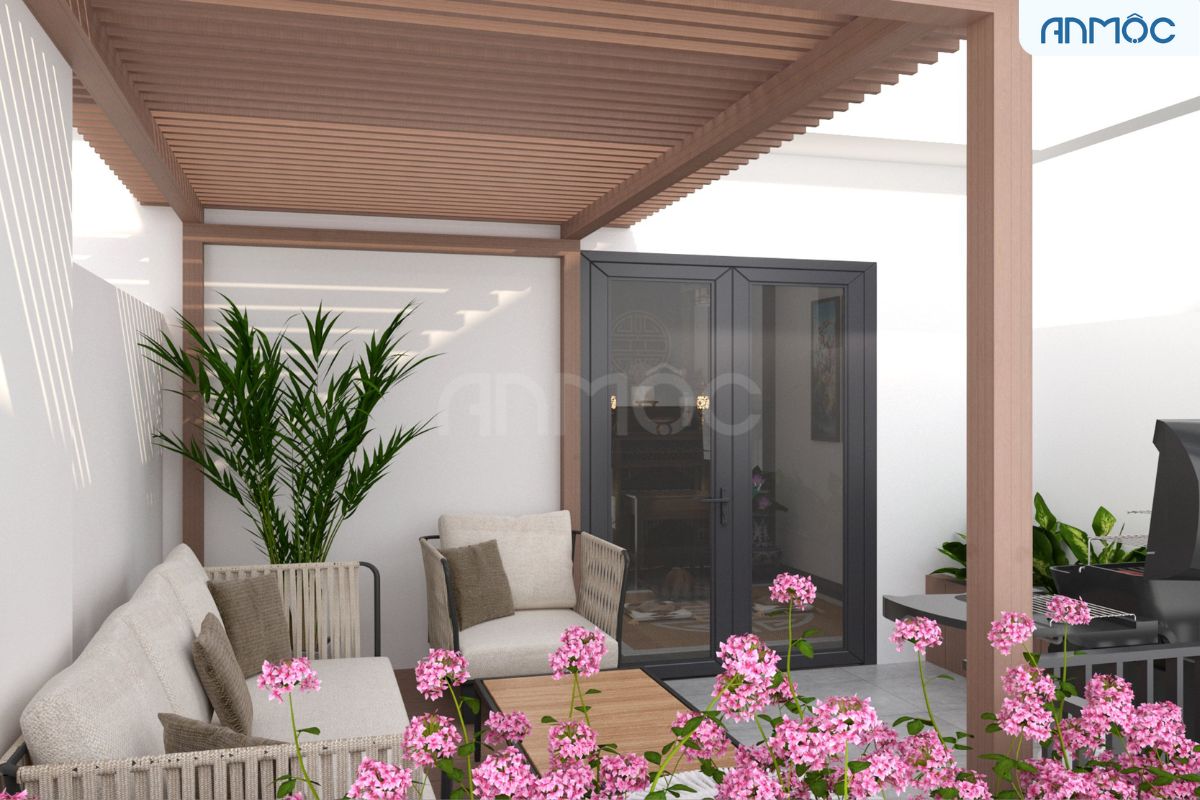 21+ Mẫu Thiết Kế Nội Thất Nhà Phố Đẹp Không Thể Bỏ Qua 2026 2563 thiet ke noi that nha 1 tret 3 lau noi that an moc 35