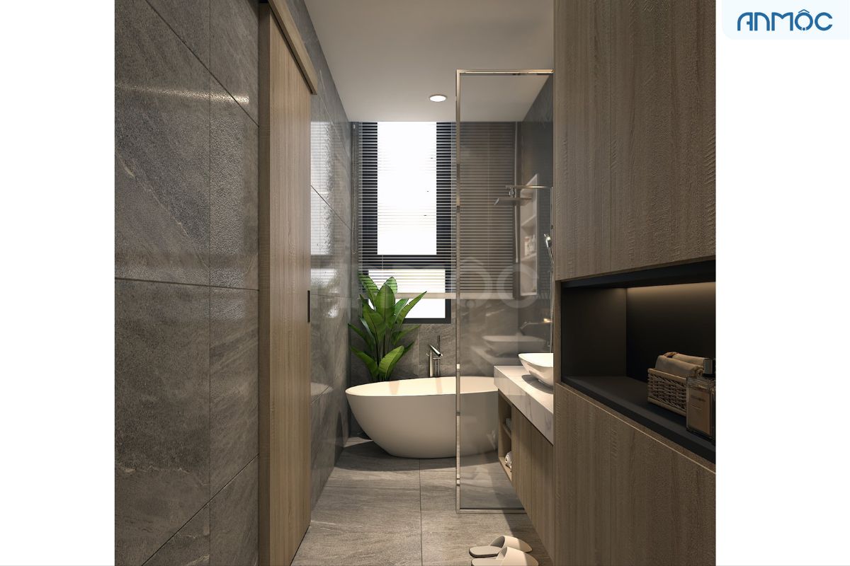 21+ Mẫu Thiết Kế Nội Thất Nhà Phố Đẹp Không Thể Bỏ Qua 2026 2567 thiet ke noi that nha 1 tret 3 lau noi that an moc 39