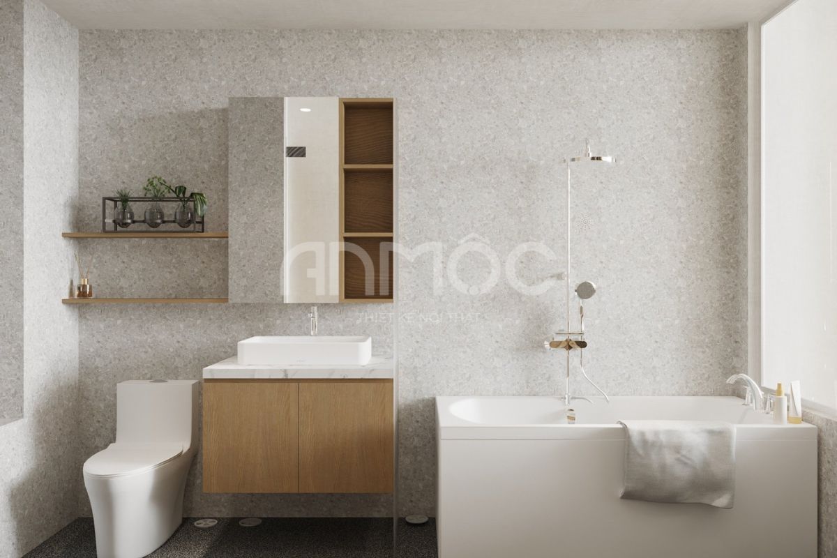 21+ Mẫu Thiết Kế Nội Thất Nhà Phố Đẹp Không Thể Bỏ Qua 2026 2339 thiet ke noi that nha cap 4 noi that an moc 28