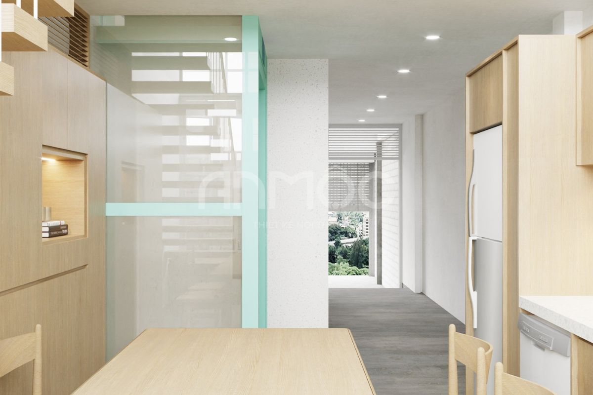 21+ Mẫu Thiết Kế Nội Thất Nhà Phố Đẹp Không Thể Bỏ Qua 2026 2363 thiet ke noi that nha cap 4 noi that an moc 4