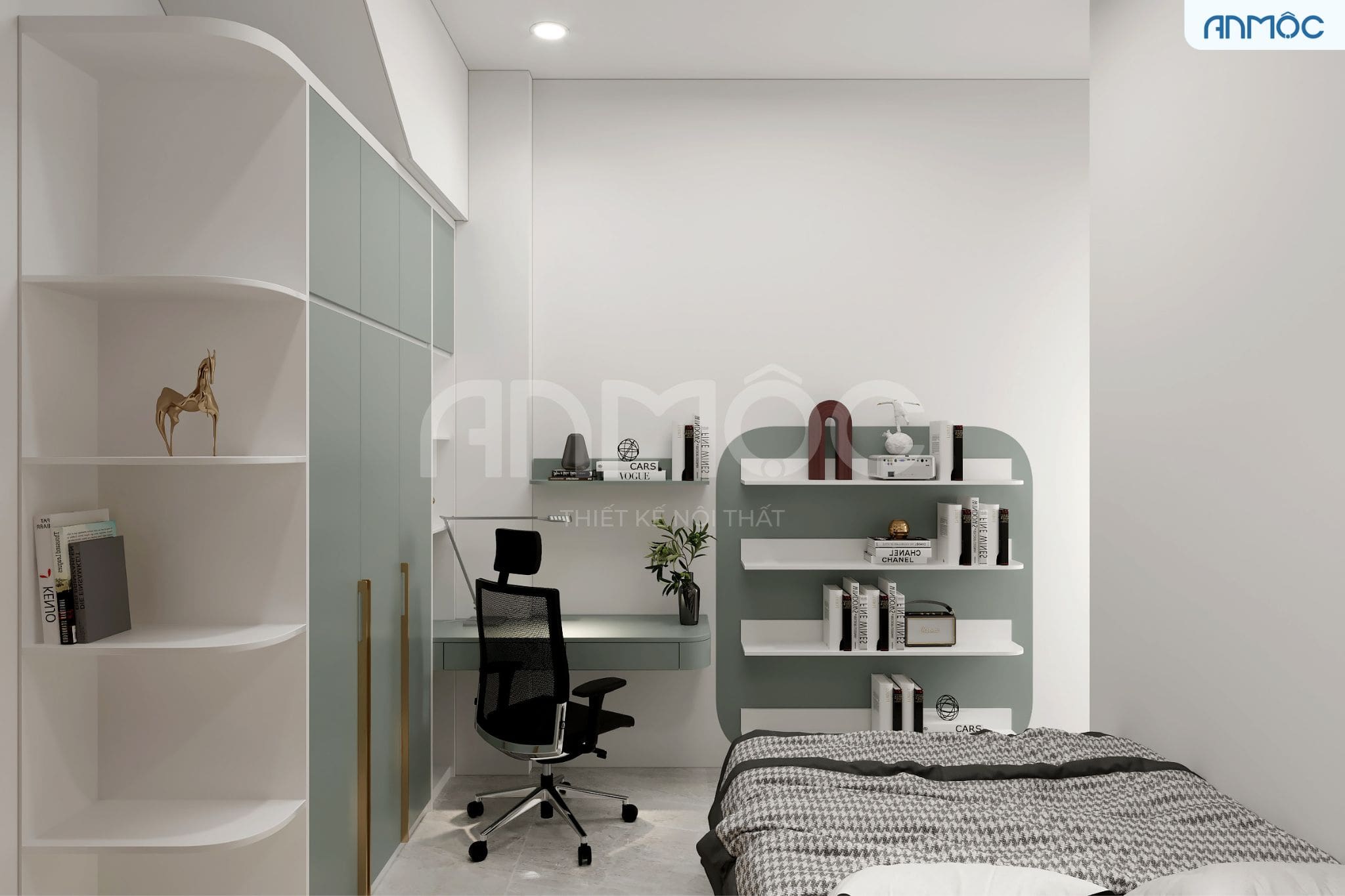 21+ Mẫu Thiết Kế Nội Thất Nhà Phố Đẹp Không Thể Bỏ Qua 2026 2771 thiet ke noi that nha lien ke noi that an moc 11