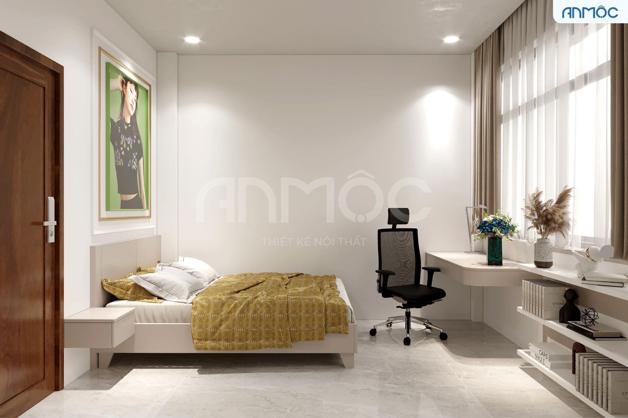 21+ Mẫu Thiết Kế Nội Thất Nhà Phố Đẹp Không Thể Bỏ Qua 2026 2777 thiet ke noi that nha lien ke noi that an moc 17