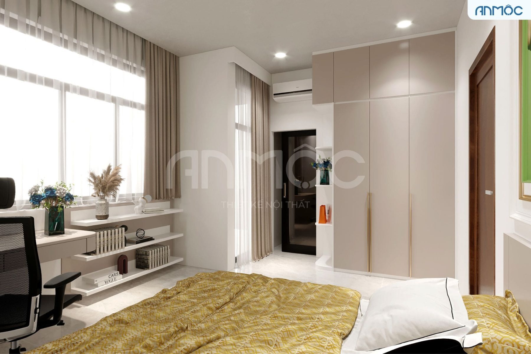 21+ Mẫu Thiết Kế Nội Thất Nhà Phố Đẹp Không Thể Bỏ Qua 2026 2778 thiet ke noi that nha lien ke noi that an moc 18