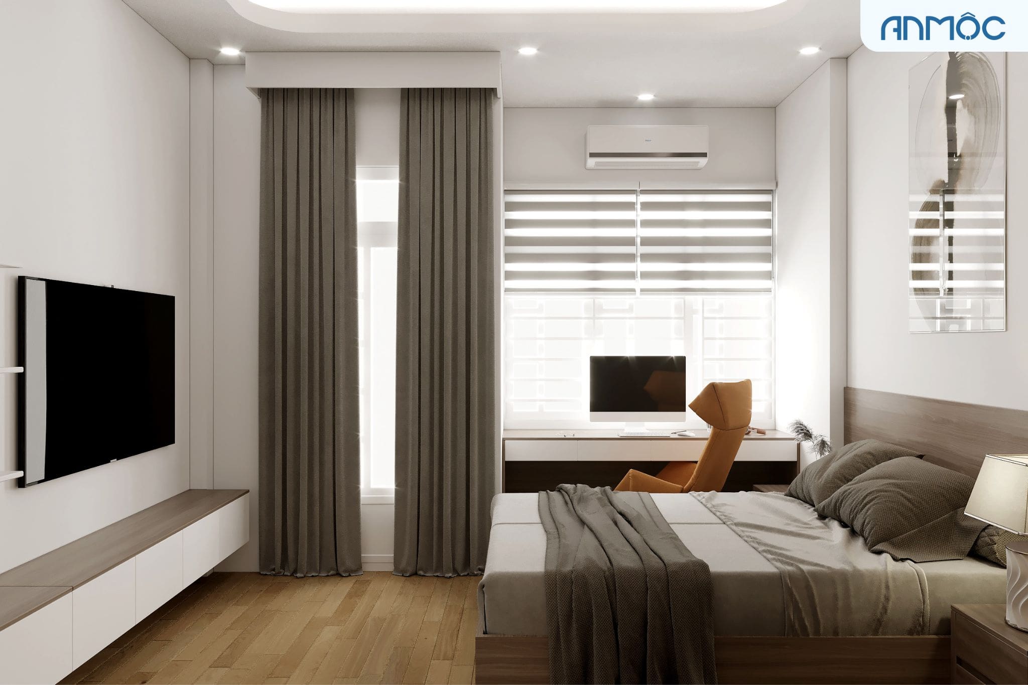 21+ Mẫu Thiết Kế Nội Thất Nhà Phố Đẹp Không Thể Bỏ Qua 2026 2729 thiet ke noi that nha pho noi that an moc 15