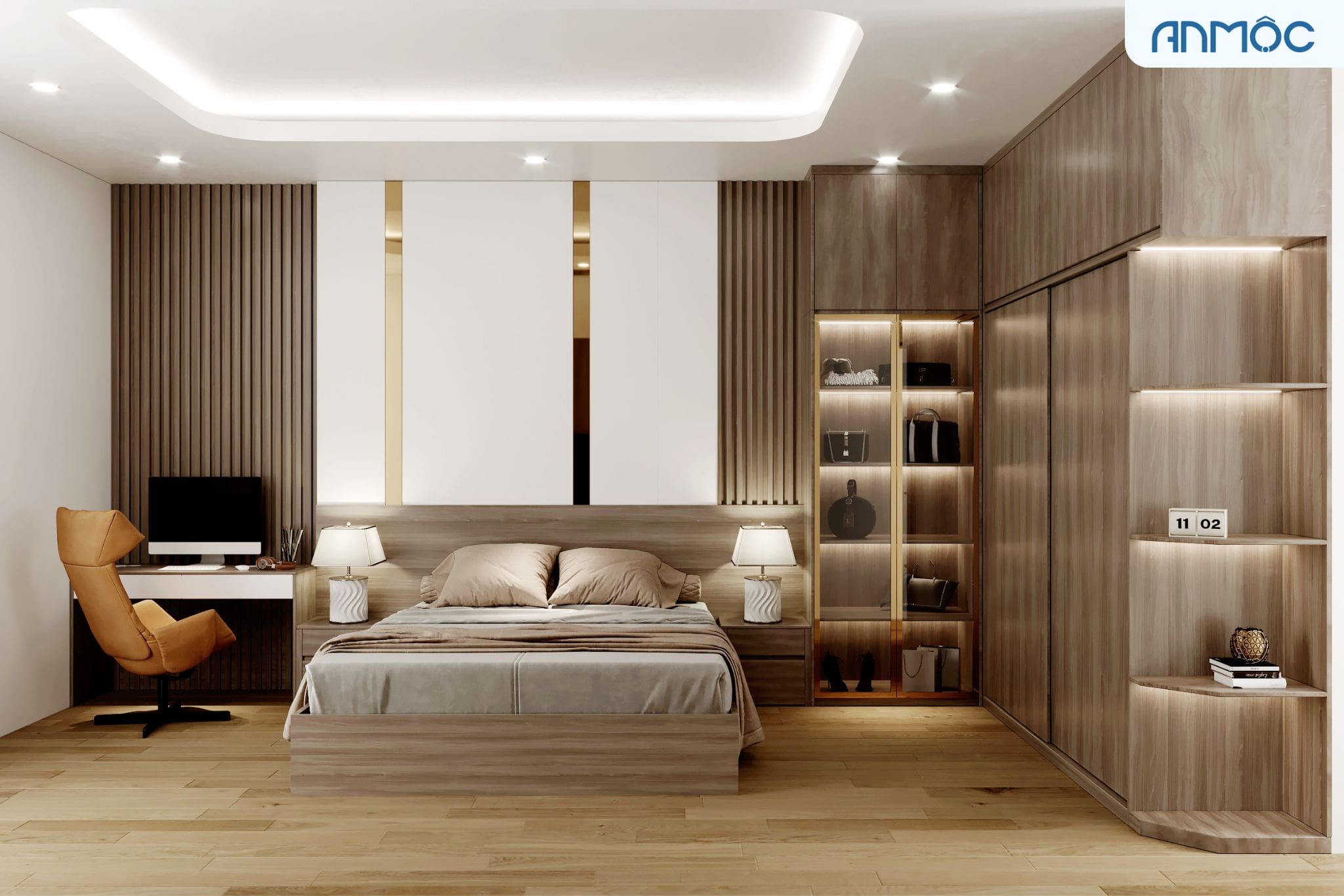 21+ Mẫu Thiết Kế Nội Thất Nhà Phố Đẹp Không Thể Bỏ Qua 2026 2723 thiet ke noi that nha pho noi that an moc 9