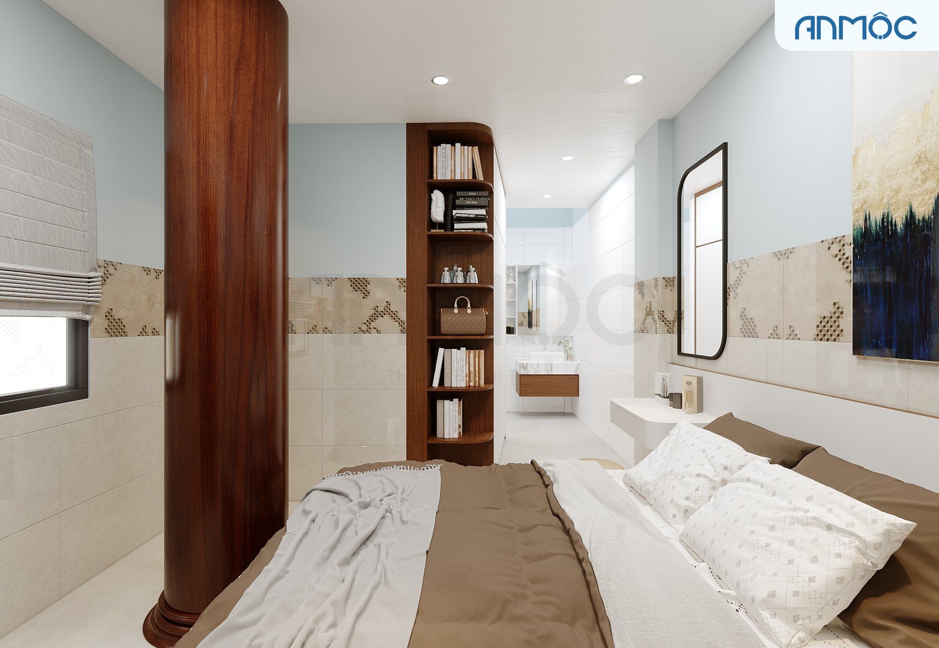 21+ Mẫu Thiết Kế Nội Thất Nhà Phố Đẹp Không Thể Bỏ Qua 2026 2301 Thiet ke noi that nha cap 4 noi that an moc 11