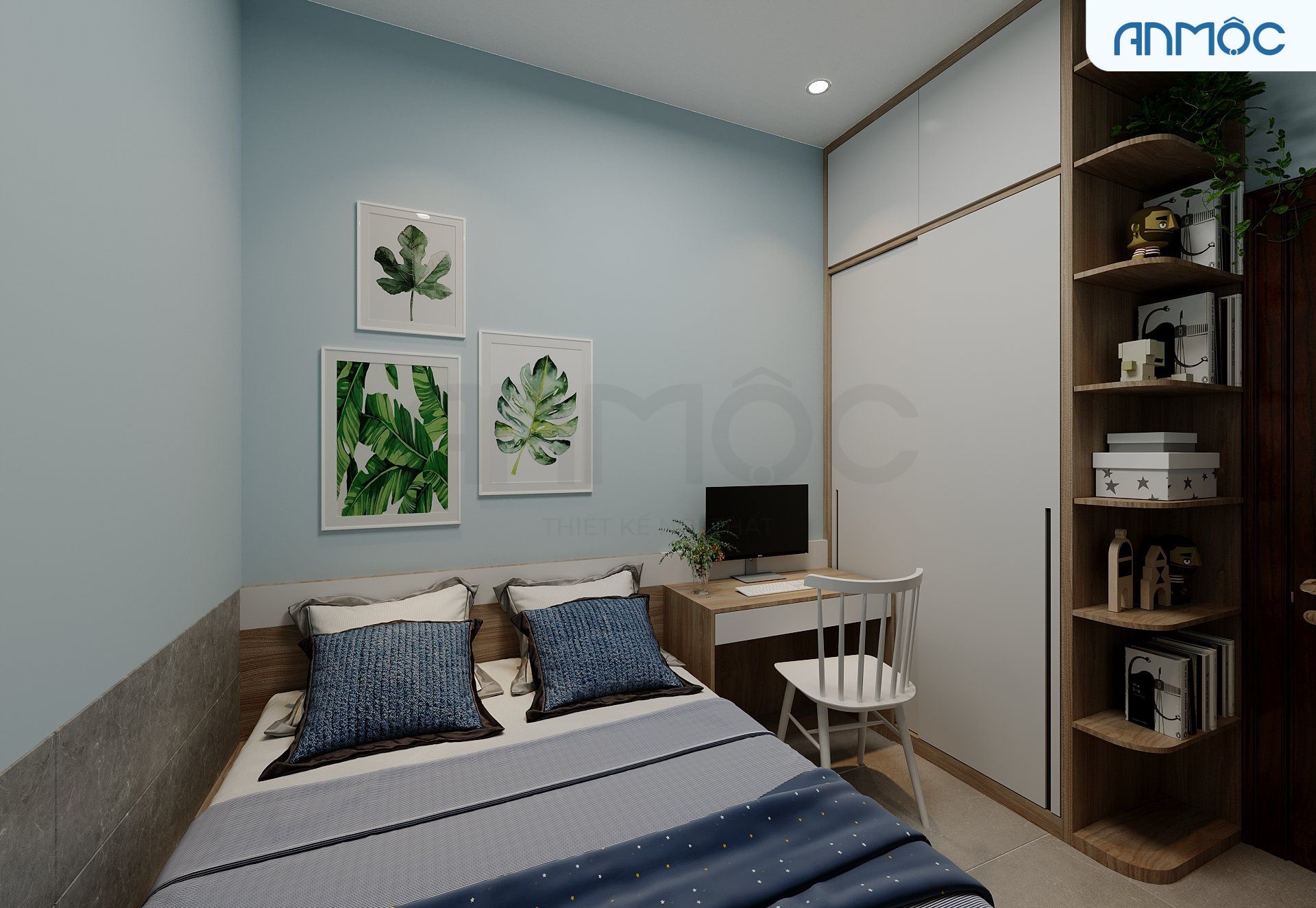 21+ Mẫu Thiết Kế Nội Thất Nhà Phố Đẹp Không Thể Bỏ Qua 2026 2306 Thiet ke noi that nha cap 4 noi that an moc 16