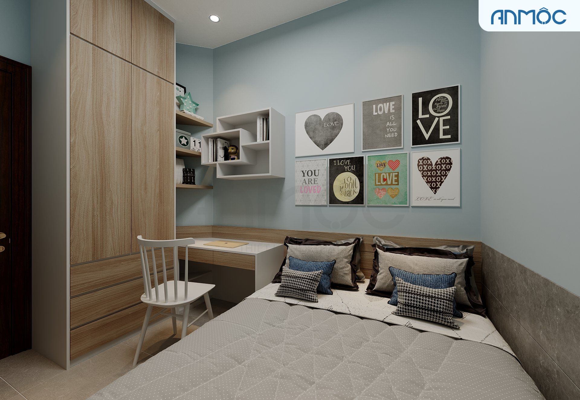 21+ Mẫu Thiết Kế Nội Thất Nhà Phố Đẹp Không Thể Bỏ Qua 2026 2309 Thiet ke noi that nha cap 4 noi that an moc 19