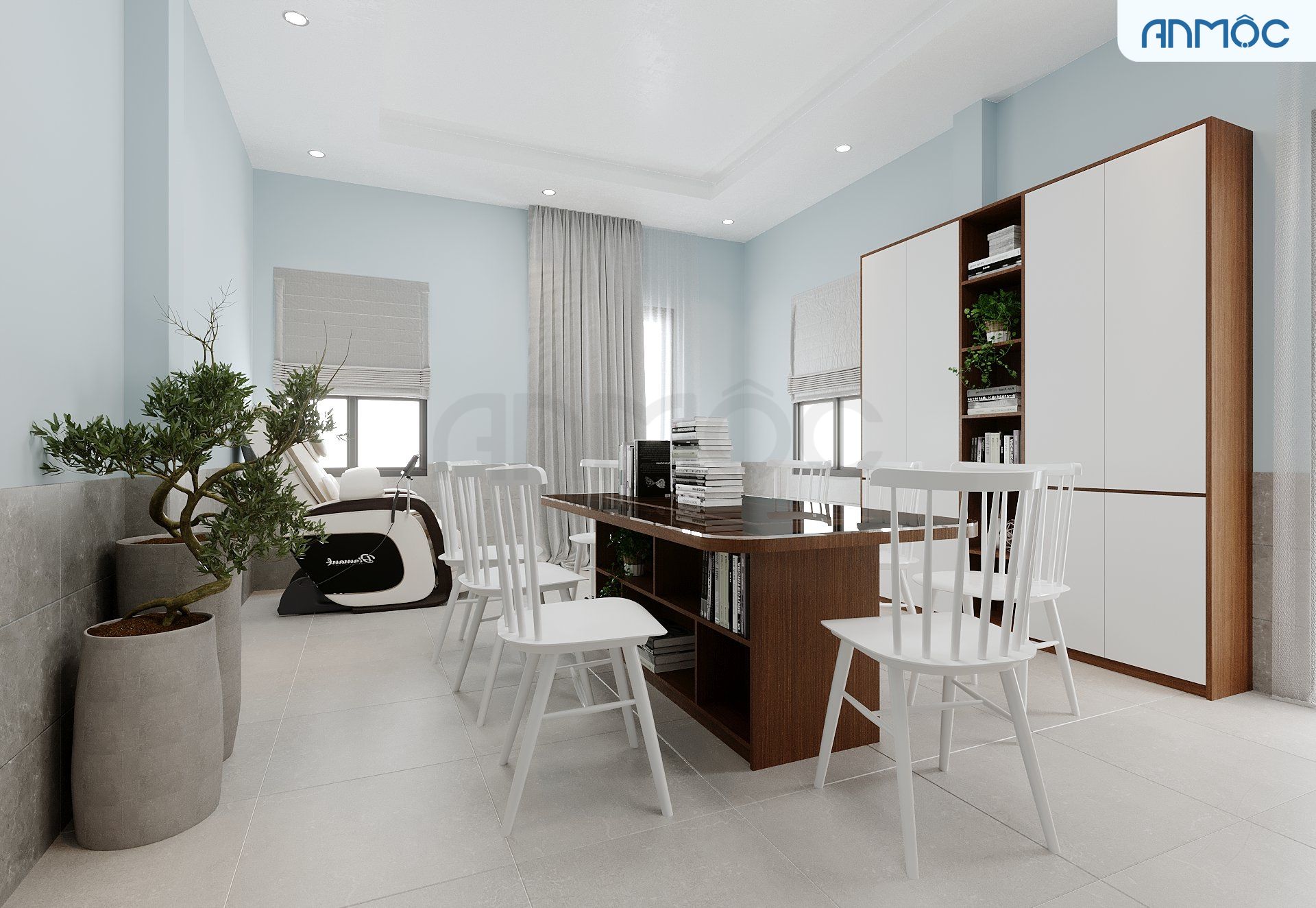 21+ Mẫu Thiết Kế Nội Thất Nhà Phố Đẹp Không Thể Bỏ Qua 2026 2312 Thiet ke noi that nha cap 4 noi that an moc 22