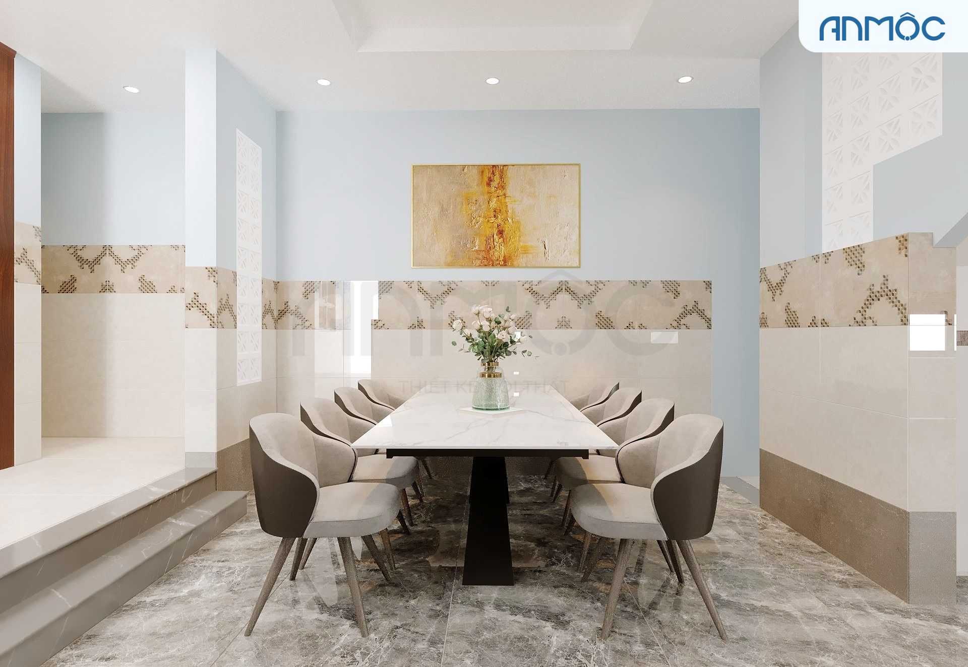 21+ Mẫu Thiết Kế Nội Thất Nhà Phố Đẹp Không Thể Bỏ Qua 2026 2293 Thiet ke noi that nha cap 4 noi that an moc 3