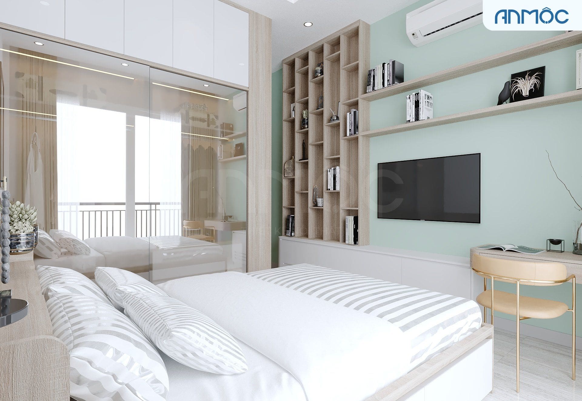 21+ Mẫu Thiết Kế Nội Thất Nhà Phố Đẹp Không Thể Bỏ Qua 2026 2430 thiet ke noi that nha pho noi that an moc 11