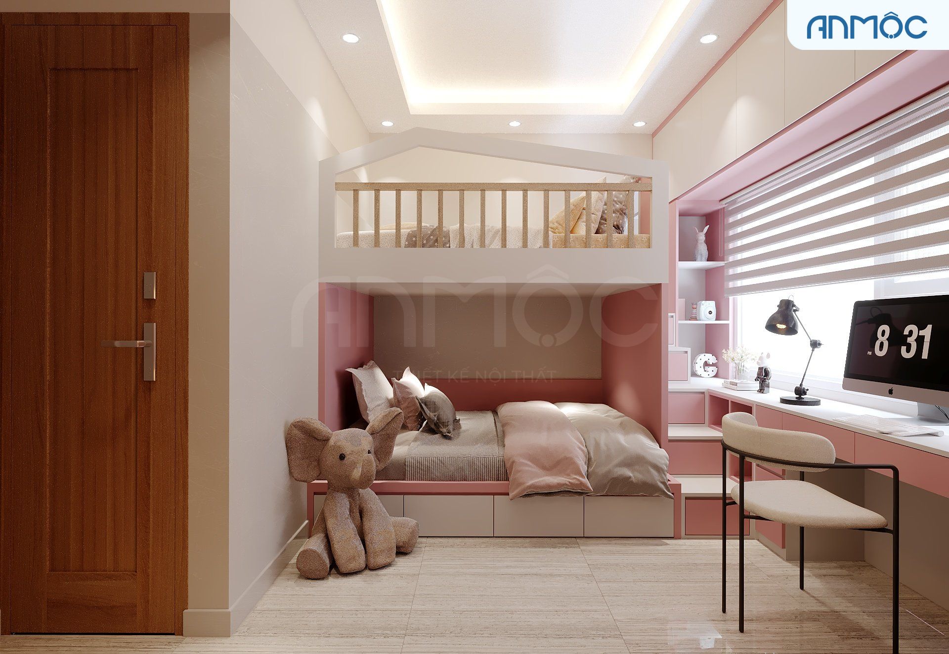 21+ Mẫu Thiết Kế Nội Thất Nhà Phố Đẹp Không Thể Bỏ Qua 2026 2429 thiet ke noi that nha pho noi that an moc 12