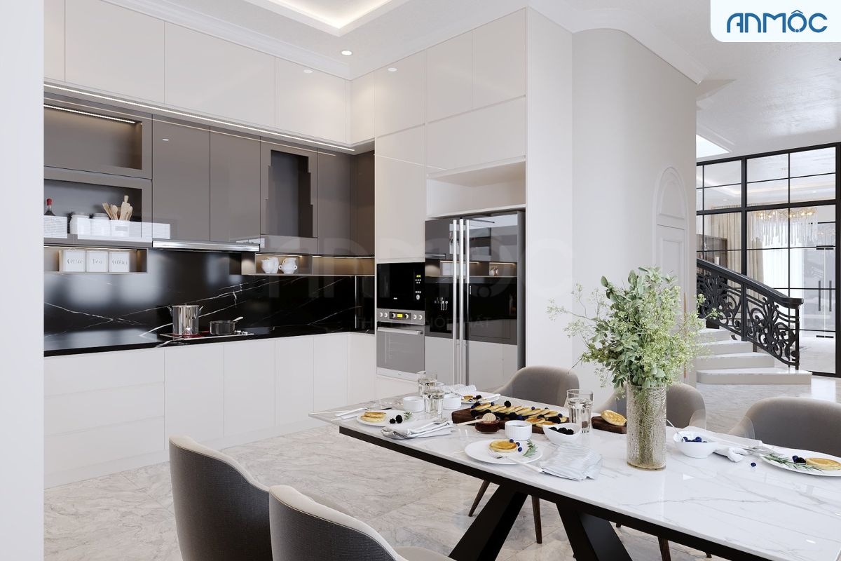 21+ Mẫu Thiết Kế Nội Thất Nhà Phố Đẹp Không Thể Bỏ Qua 2026 2471 thiet ke thi cong noi that nha pho bien hoa dong nai noi that an moc 11