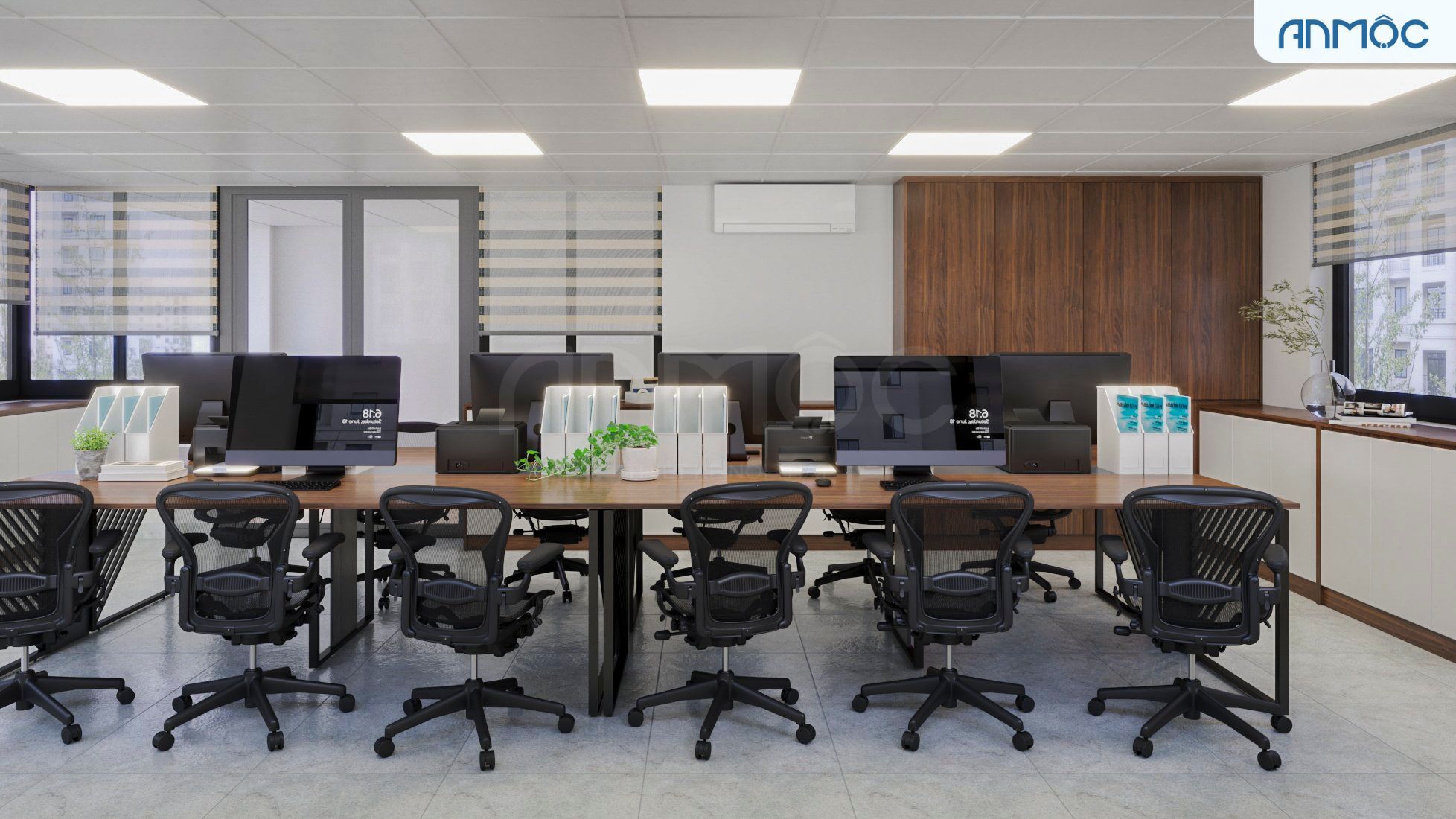 Thiết Kế Nội Thất Văn Phòng Đẹp, Chuyên Nghiệp Xứng Tầm Vị Thế 199 10 2