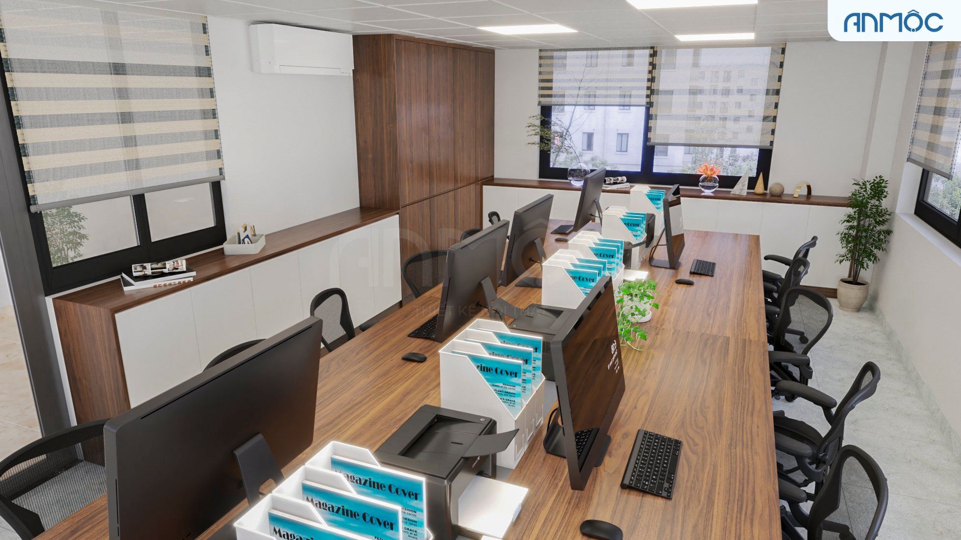 Thiết Kế Nội Thất Văn Phòng Đẹp, Chuyên Nghiệp Xứng Tầm Vị Thế 205 12 3