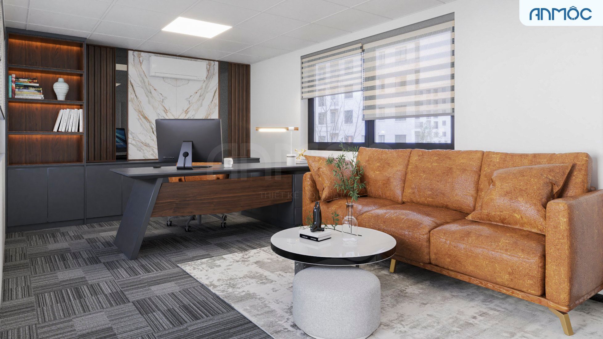Thiết Kế Nội Thất Văn Phòng Đẹp, Chuyên Nghiệp Xứng Tầm Vị Thế 204 2 3