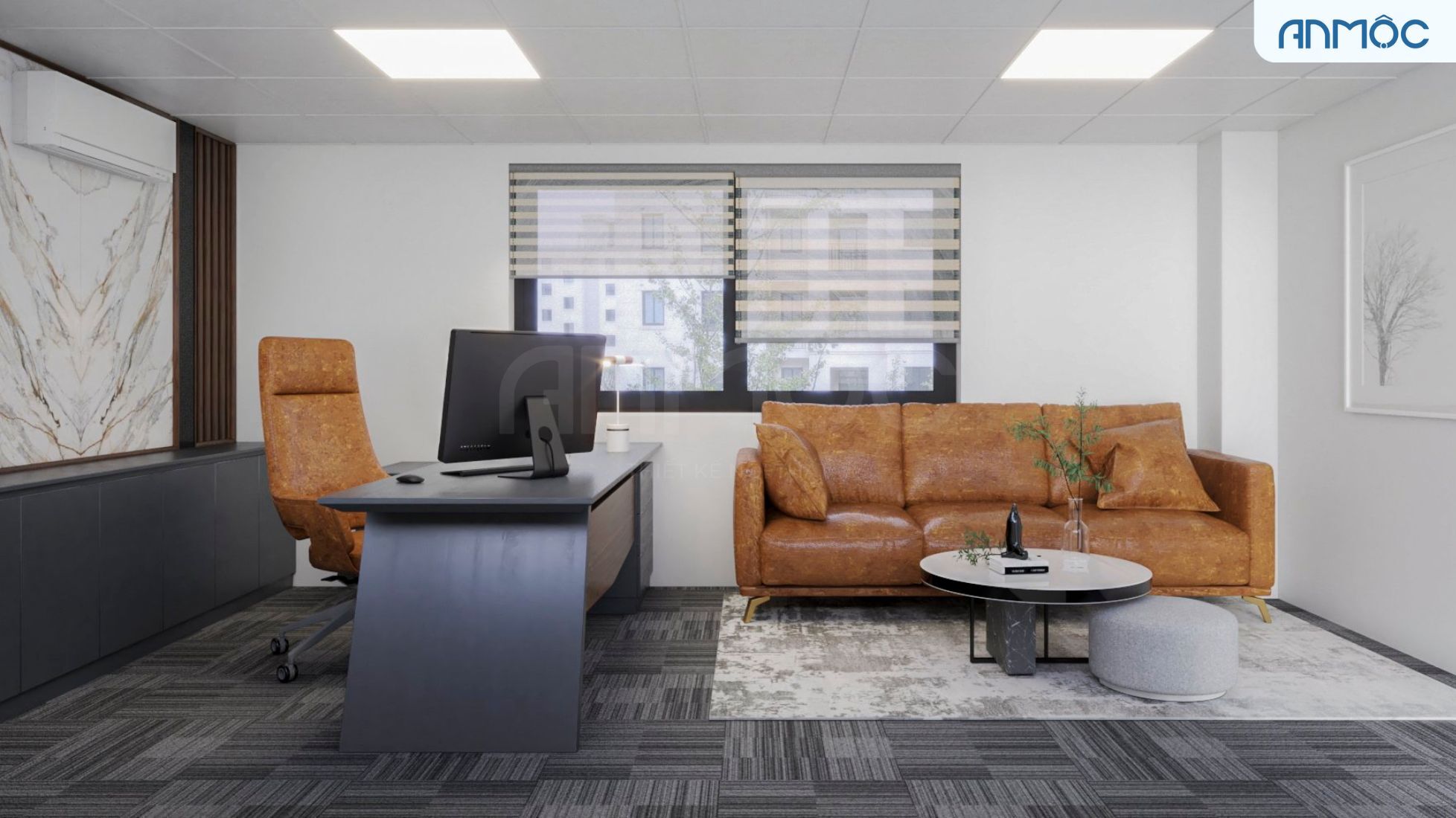 Thiết Kế Nội Thất Văn Phòng Đẹp, Chuyên Nghiệp Xứng Tầm Vị Thế 200 3 4
