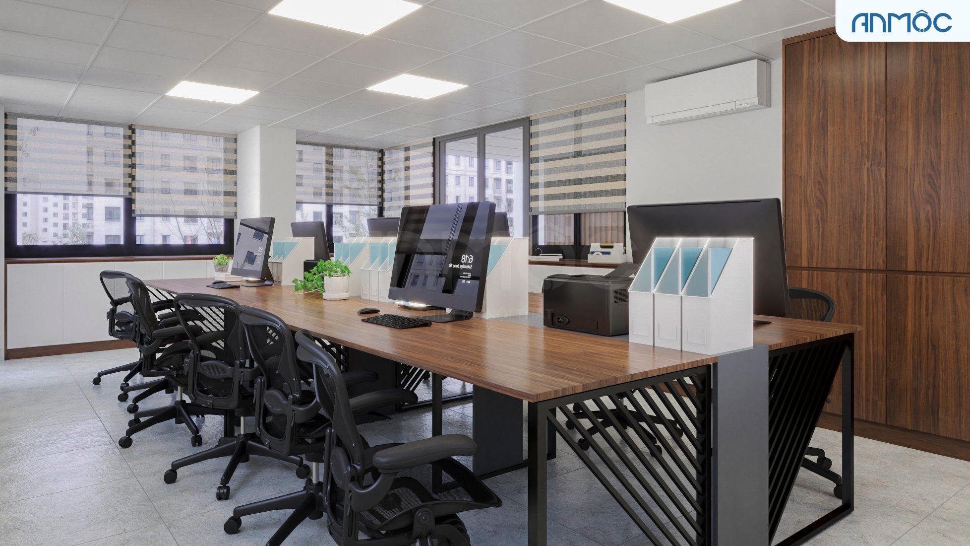 Thiết Kế Nội Thất Văn Phòng Đẹp, Chuyên Nghiệp Xứng Tầm Vị Thế 208 9 2