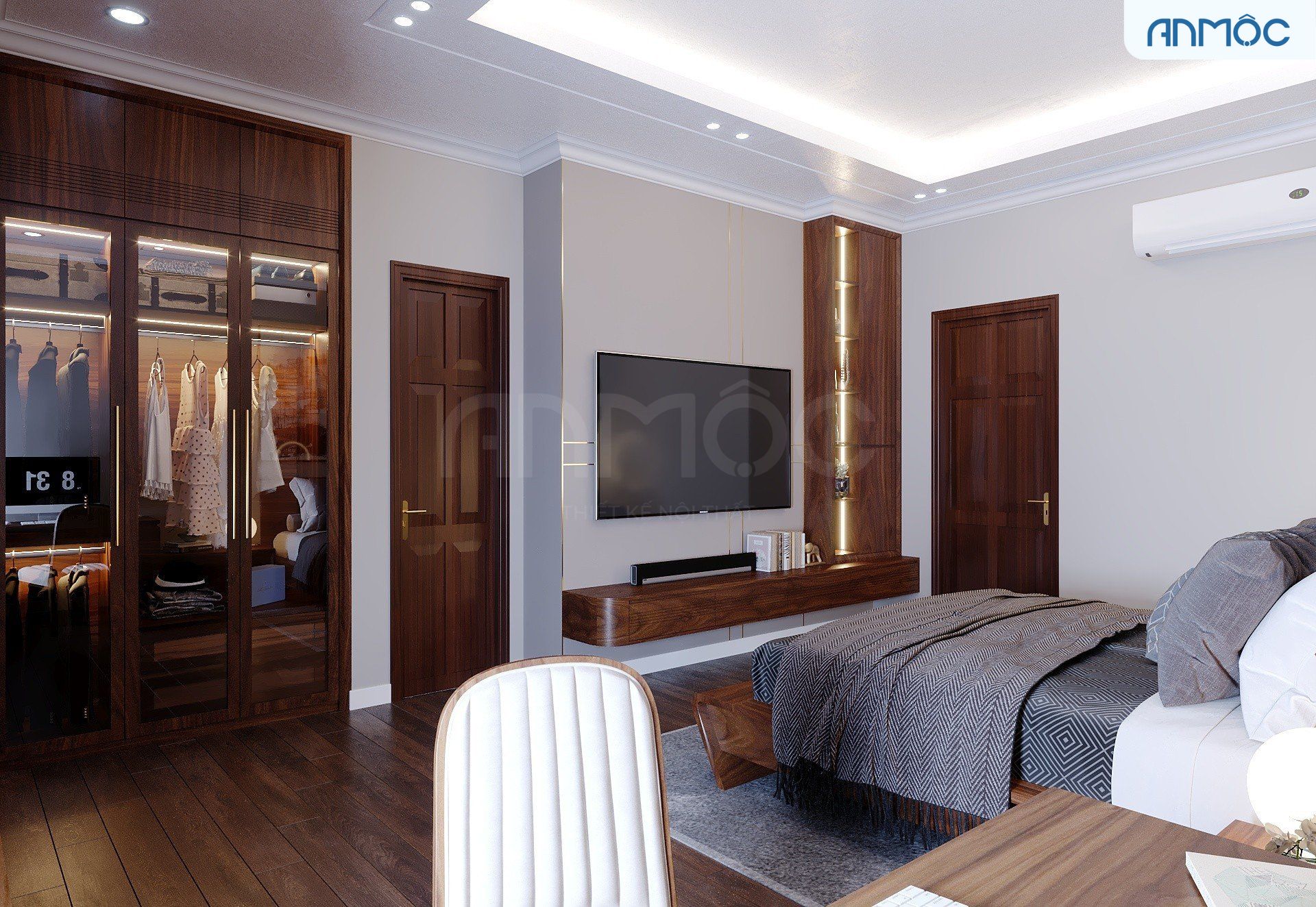 21+ Mẫu Thiết Kế Nội Thất Nhà Phố Đẹp Không Thể Bỏ Qua 2026 2634 thiet-ke-noi-that-nha-biet-thu-pho-go-oc-cho-noi-that-an-moc (15)