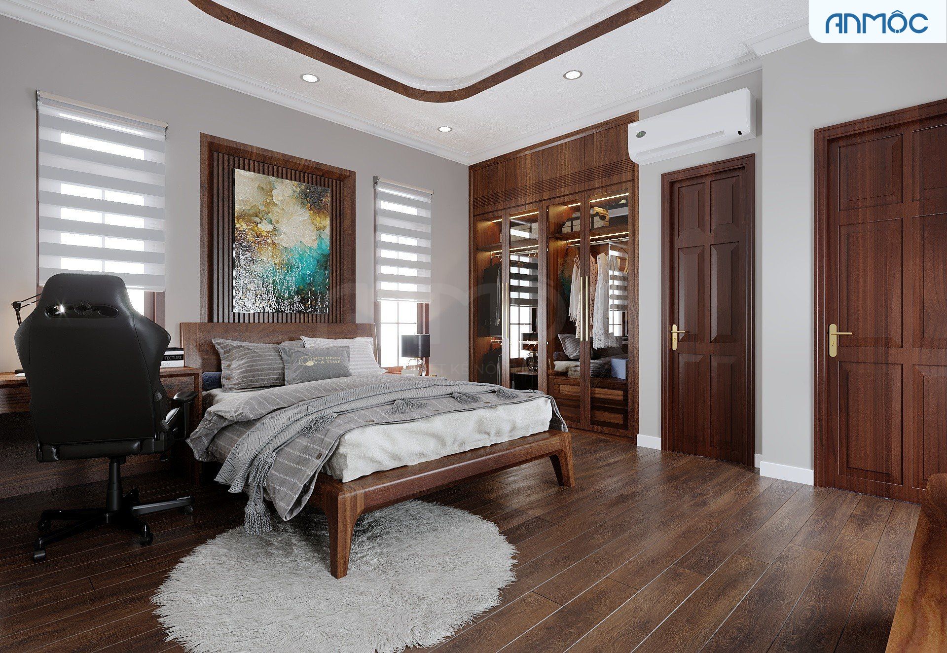 21+ Mẫu Thiết Kế Nội Thất Nhà Phố Đẹp Không Thể Bỏ Qua 2026 2635 thiet-ke-noi-that-nha-biet-thu-pho-go-oc-cho-noi-that-an-moc (21)