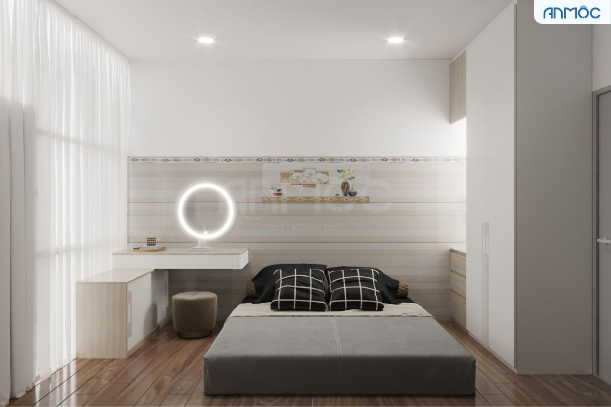 21+ Mẫu Thiết Kế Nội Thất Nhà Phố Đẹp Không Thể Bỏ Qua 2026 2272 thiet ke noi that nha dien tich nho noi that an moc 8