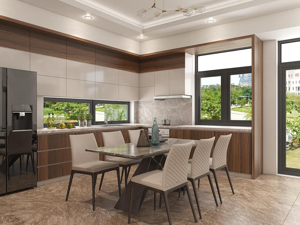 21+ Mẫu Thiết Kế Nội Thất Nhà Phố Đẹp Không Thể Bỏ Qua 2026 2612 thiet ke noi that nha lo pho noi that an moc 1 2