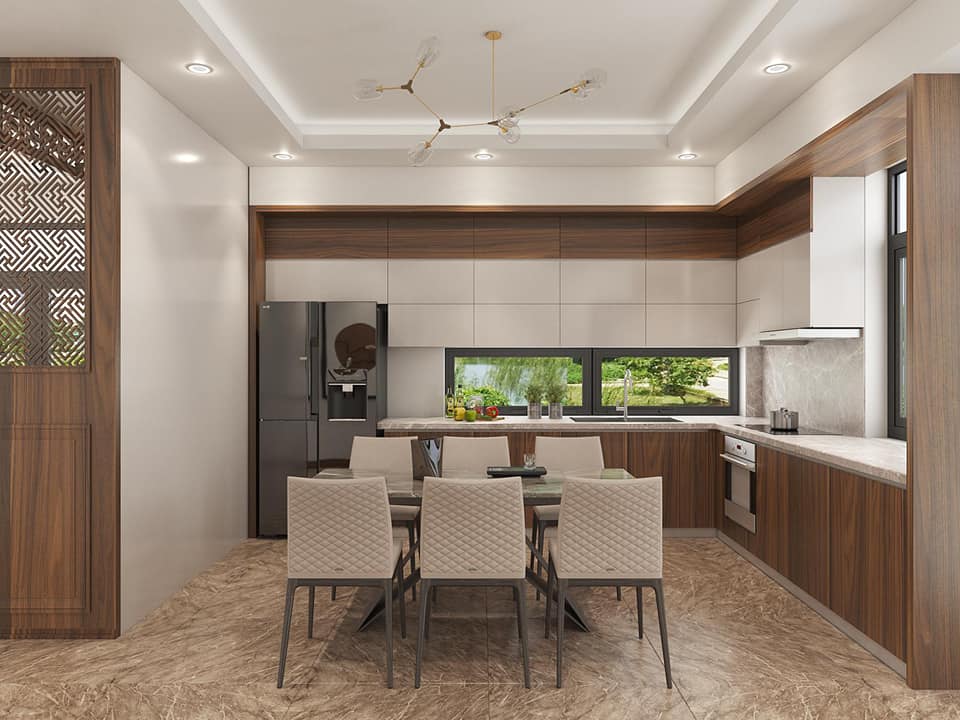 21+ Mẫu Thiết Kế Nội Thất Nhà Phố Đẹp Không Thể Bỏ Qua 2026 2611 thiet ke noi that nha lo pho noi that an moc 1 3