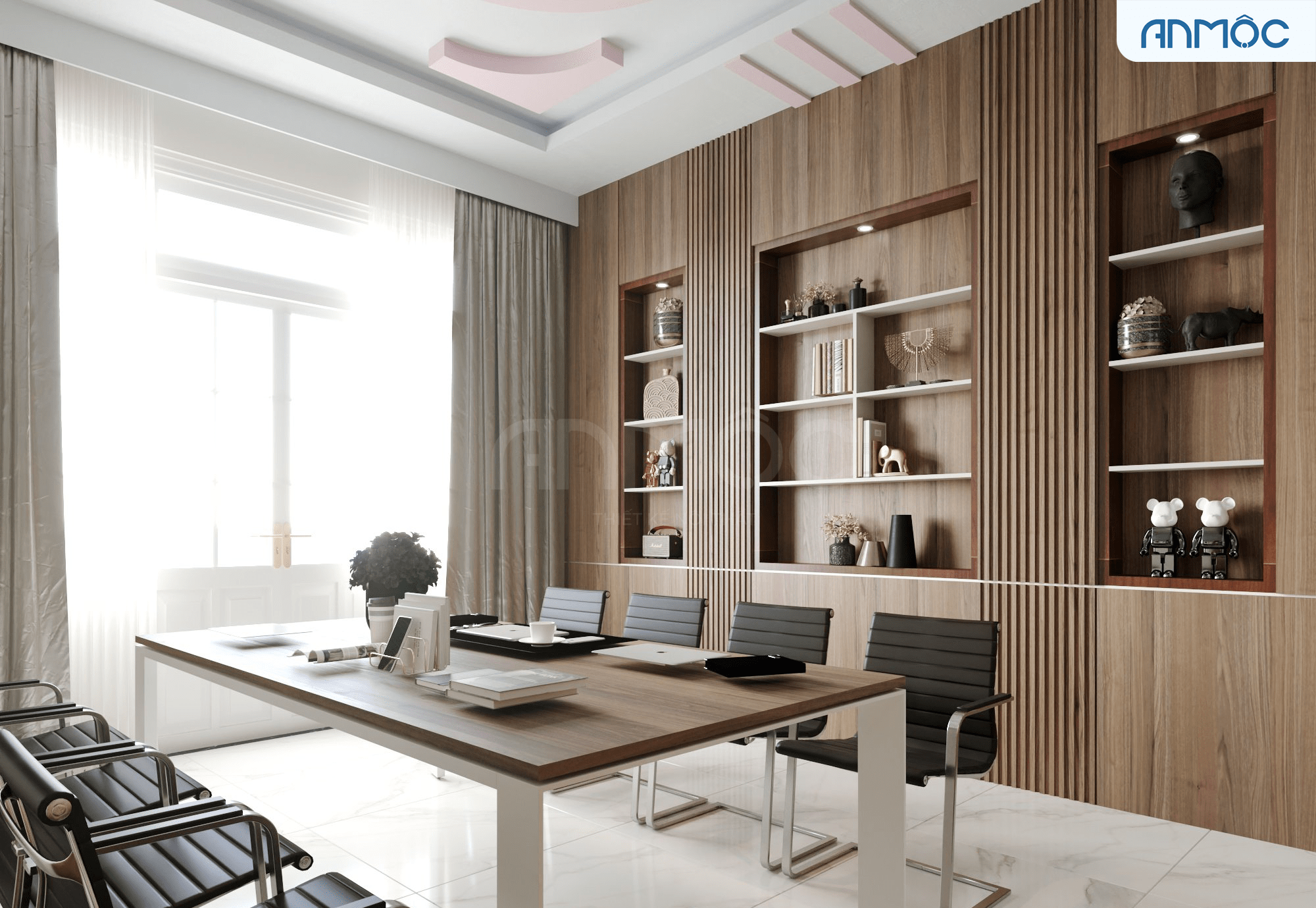 Thiết Kế Nội Thất Văn Phòng Đẹp, Chuyên Nghiệp Xứng Tầm Vị Thế 184 2 min 1