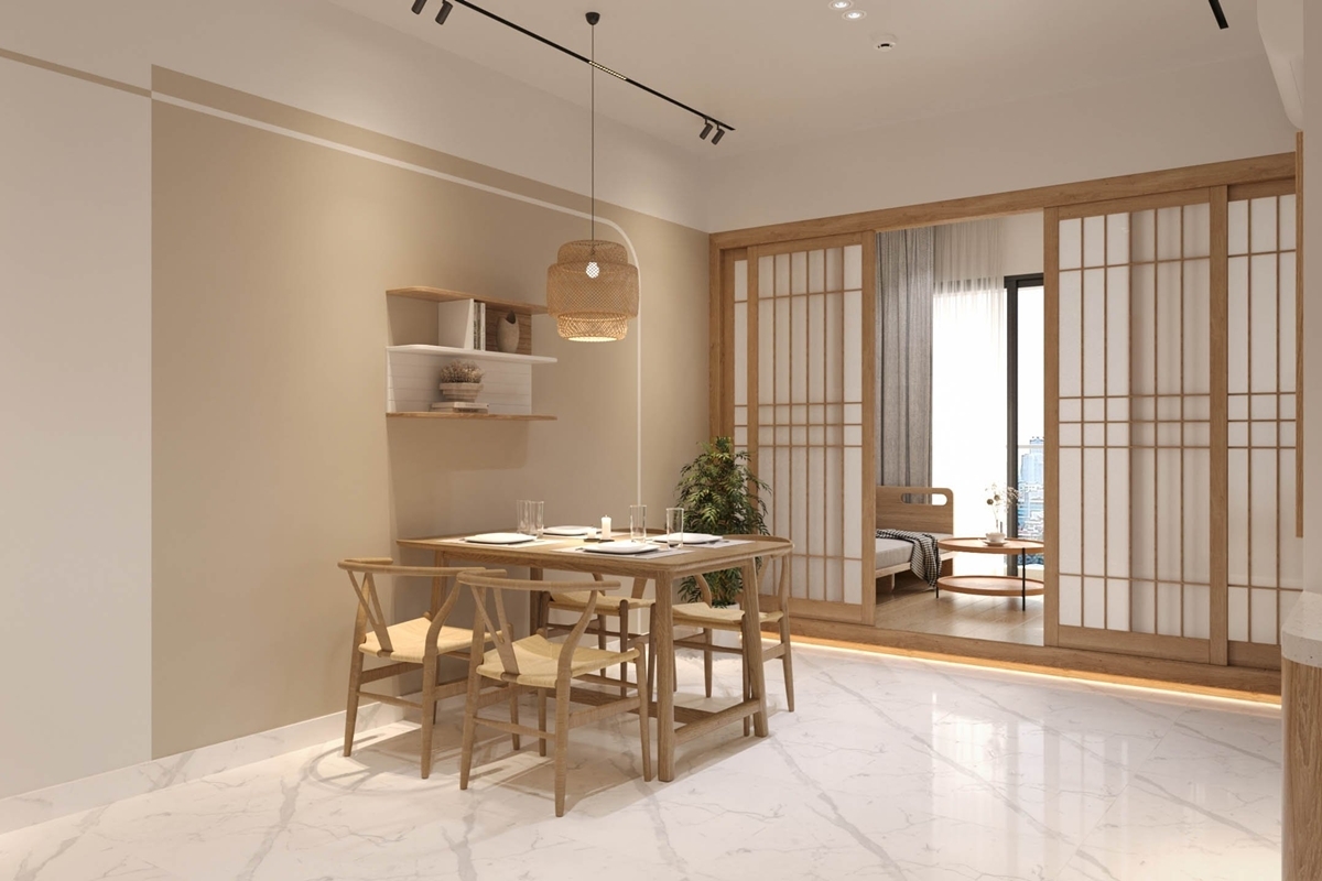 55+ Mẫu Thiết Kế Nội Thất Chung Cư "Đỉnh Nhất" 2026 3145 Thiết kế nội thất chung cư Diamond Alnata 65m2, anh Quang