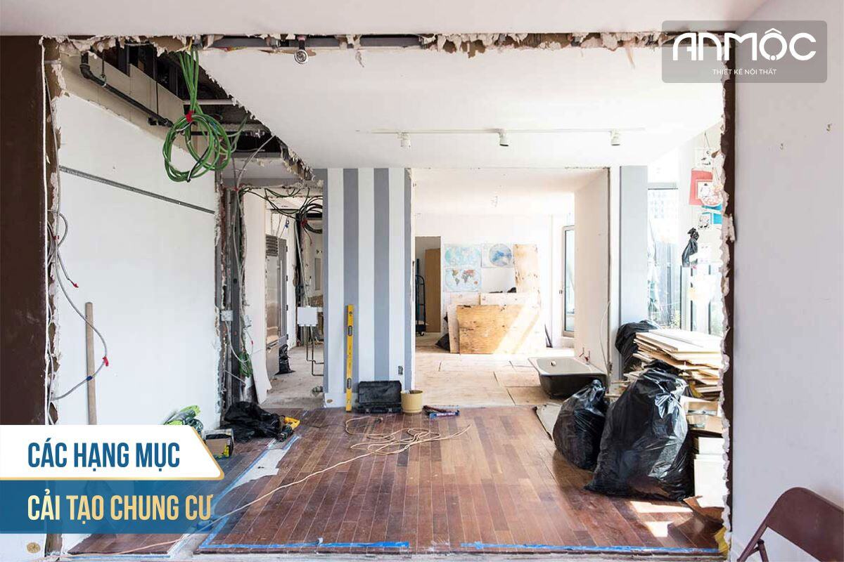 Cải Tạo Chung Cư Cũ Nâng Cấp Trải Nghiệm Không Gian Sống 298 Các hạng mục cải tạo chung cư